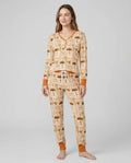 Vorlage Bambus Damen Pyjama Set