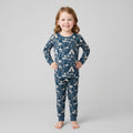 Night Camping Adventure Matching Family Bamboo Two Piece Long Sleeve Pajama Set