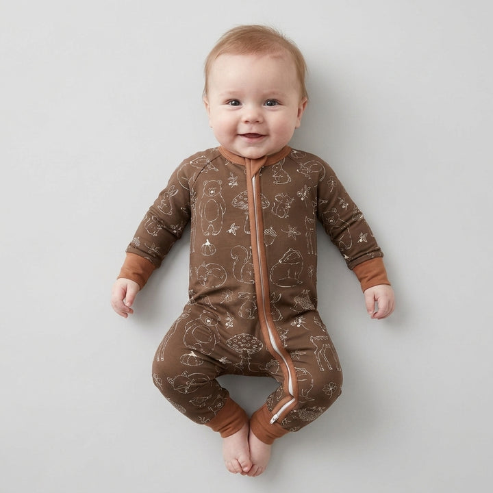 Gerippte Babykleidung mit individuellem Foto - Weich &amp; Skizzenhaft