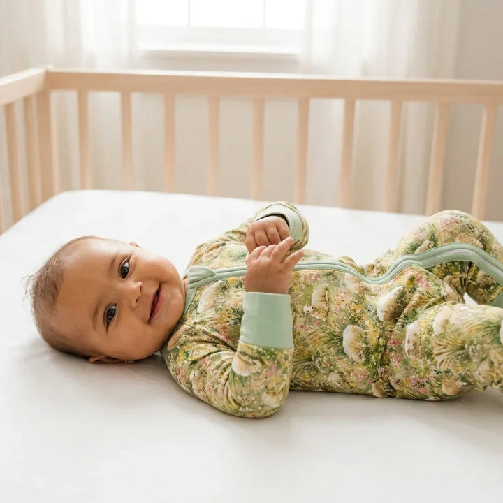 Gerippte Babykleidung mit individuellem Foto - Weich &amp; Skizzenhaft