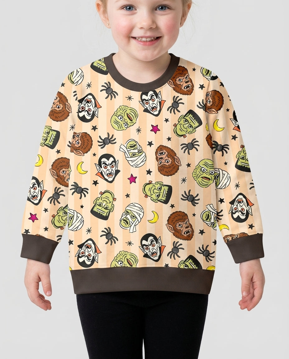 Sweatshirt mit Rundhalsausschnitt aus Bambusfaser