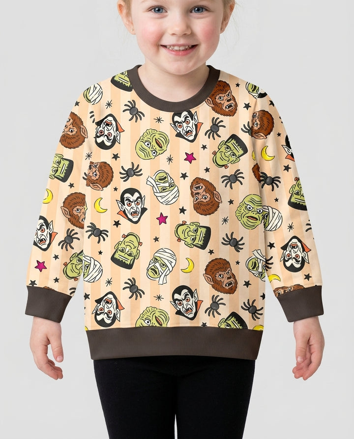 Sweatshirt mit Rundhalsausschnitt aus Bambusfaser