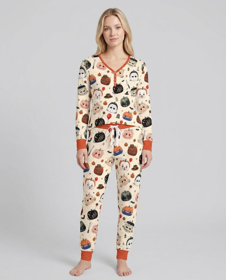 Vorlage Bambus Damen Pyjama Set