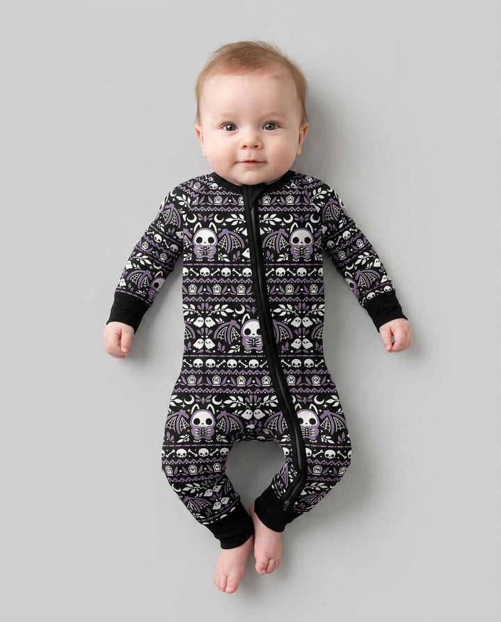 Batty Fair Isle Bamboo Convertible Zippy
