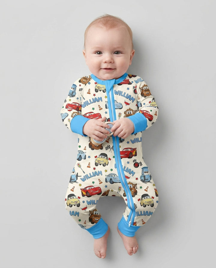 Gerippte Babykleidung mit individuellem Foto - Weich &amp; Skizzenhaft