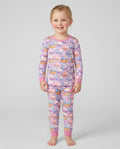 Dumpling Dreams Bamboo Two Piece Long Sleeve Pajama Set