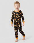 Halloween Chick or Treat Bamboo Two Piece Long Sleeve Pajama Set
