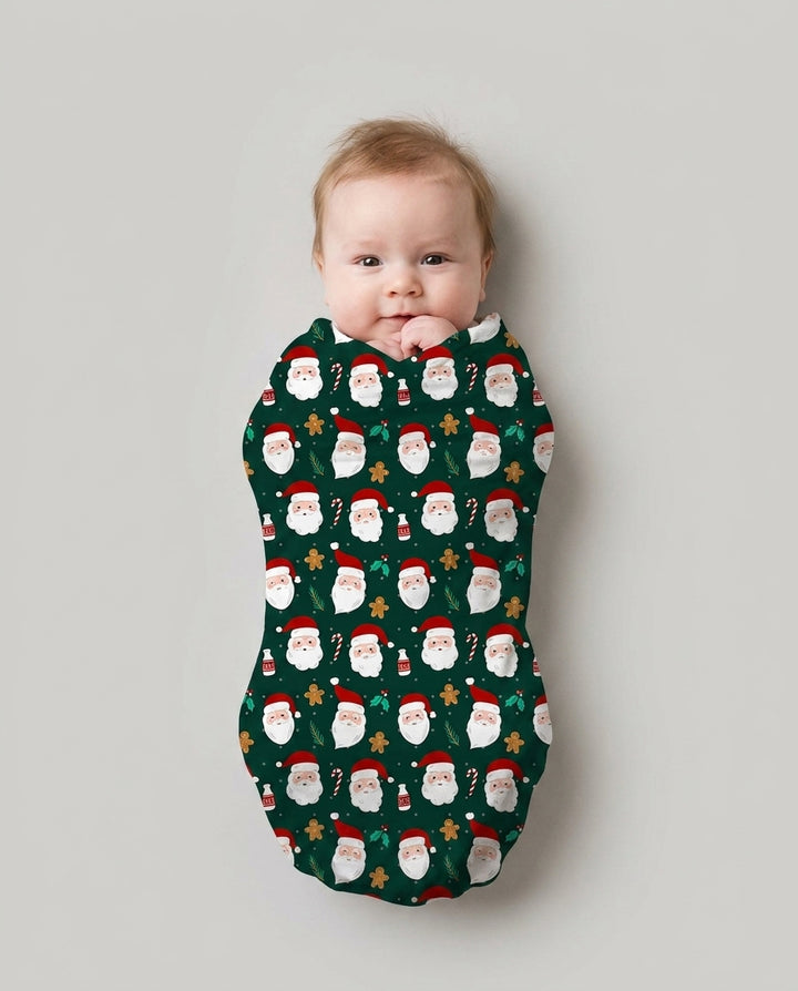 Christmas Sweet Santa Swaddle Blanket
