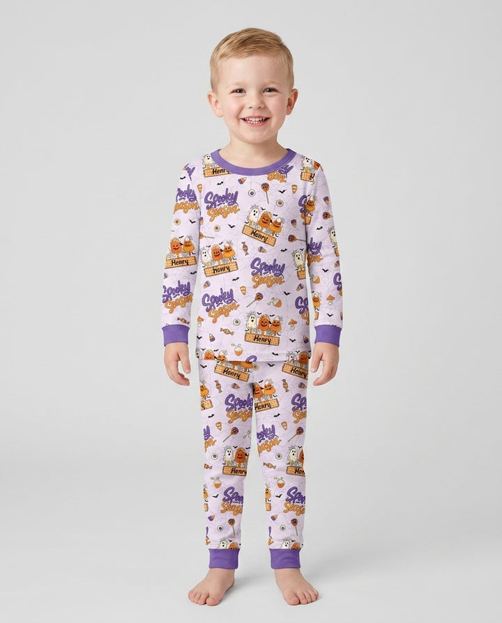 My Halloween 2026 Bamboo Two Piece Long Sleeve Pajama Set