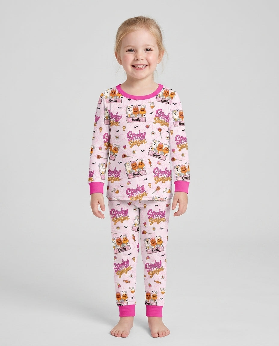 My Halloween 2026 Bamboo Two Piece Long Sleeve Pajama Set