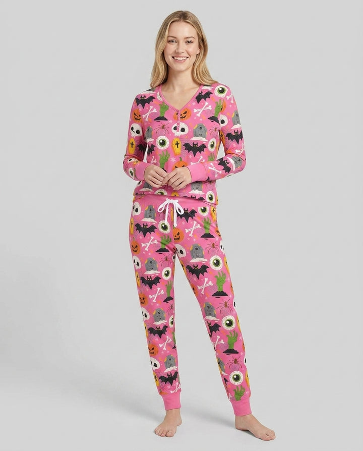 Little Monsters Bamboo Women Pajama Set
