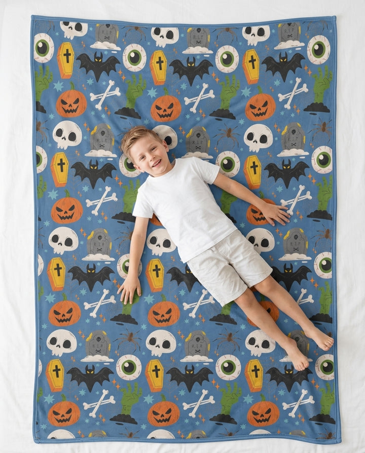 Little Monsters Bamboo Blanket
