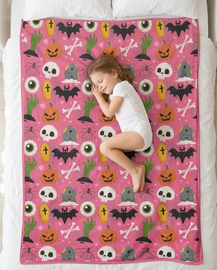 Little Monsters Bamboo Blanket