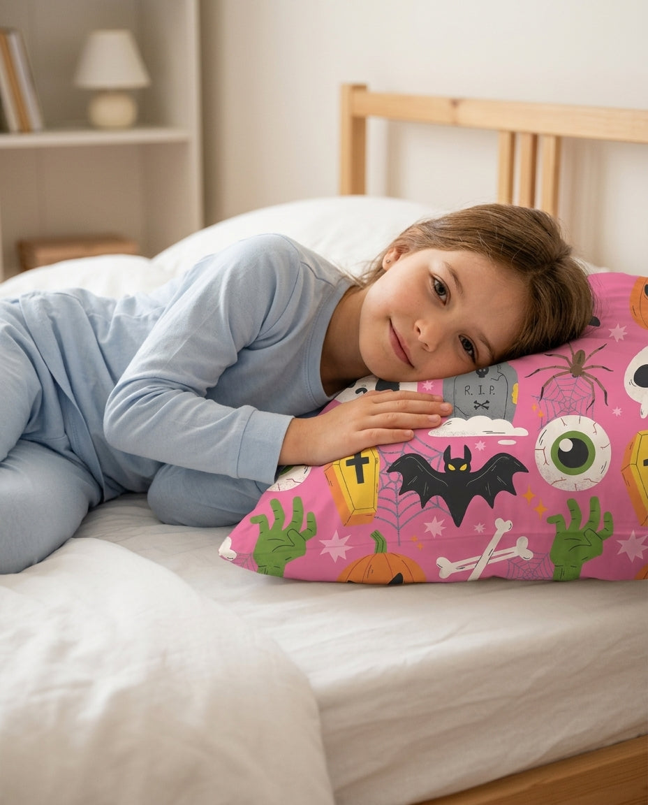 Little Monsters Bamboo Pillow Case
