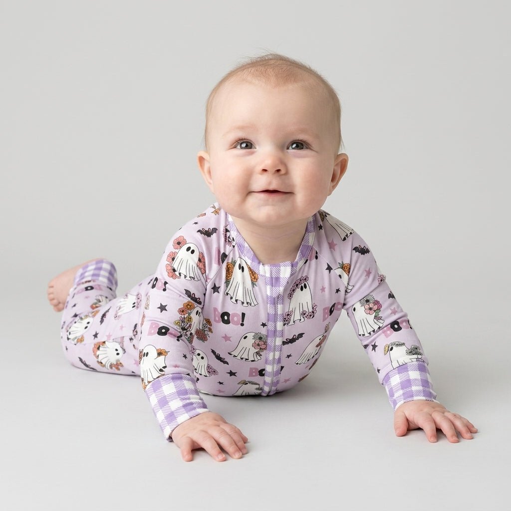 Blooming Boo Crew Bamboo Convertible Zippy