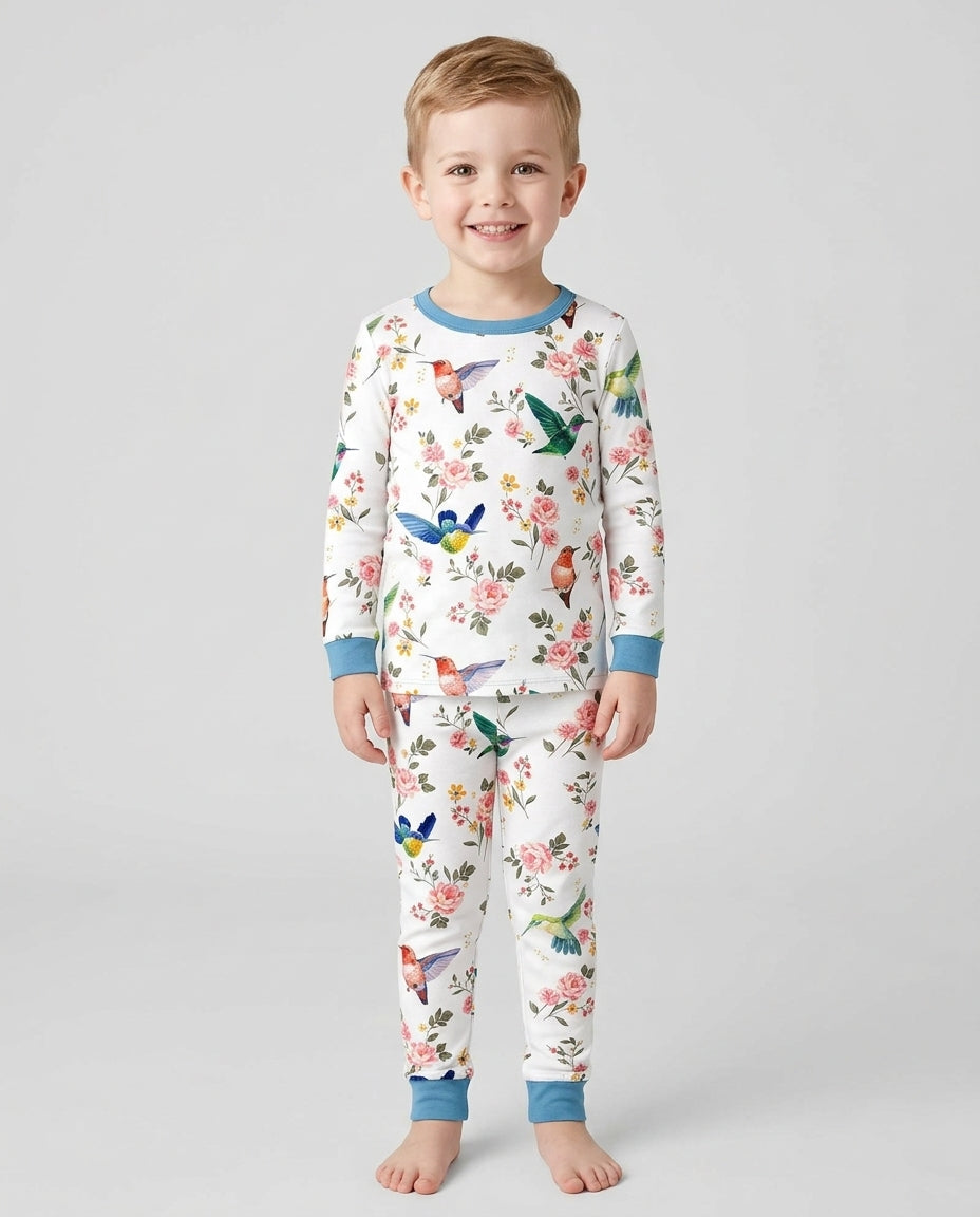 Little Wings Bamboo Two Piece Long Sleeve Pajama Set