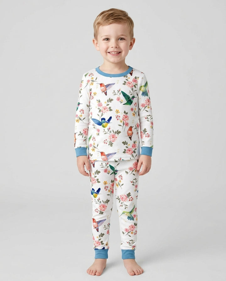 Little Wings Bamboo Two Piece Long Sleeve Pajama Set