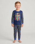 Christian Cross Be The Light Bamboo Two Piece Long Sleeve Pajama Set