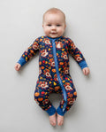 Festive Turkey Fall Harvest Bamboo Convertible Zippy