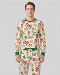 Christmas My God Is Bamboo Men's Pajama Set
