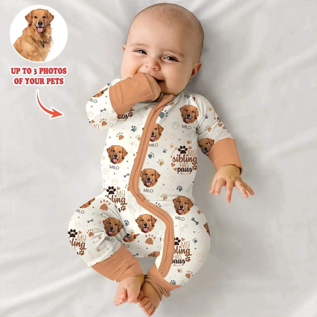 My Siblings Have Paws Convertible Zippy , My Siblings Have Paws Convertible Zippy - 0-3M