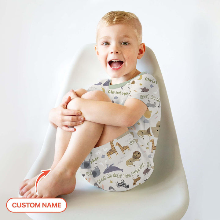 Need An Ark? I Noah Guy Custom Name Two Piece Short Sleeve Shorts Pajama Set , Need An Ark? I Noah Guy Custom Name Two Piece Short Sleeve Shorts Pajama Set - 12-18M