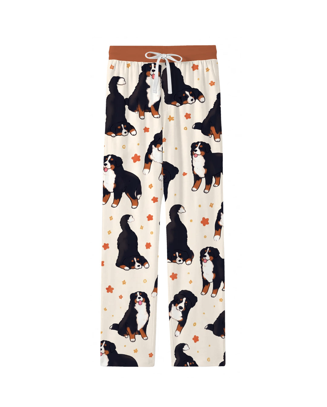 Playful Bernese Mountain Dog Moments Bamboo Men's Pajama Set