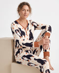Playful Bernese Mountain Dog Moments Bamboo Women Pajama Set
