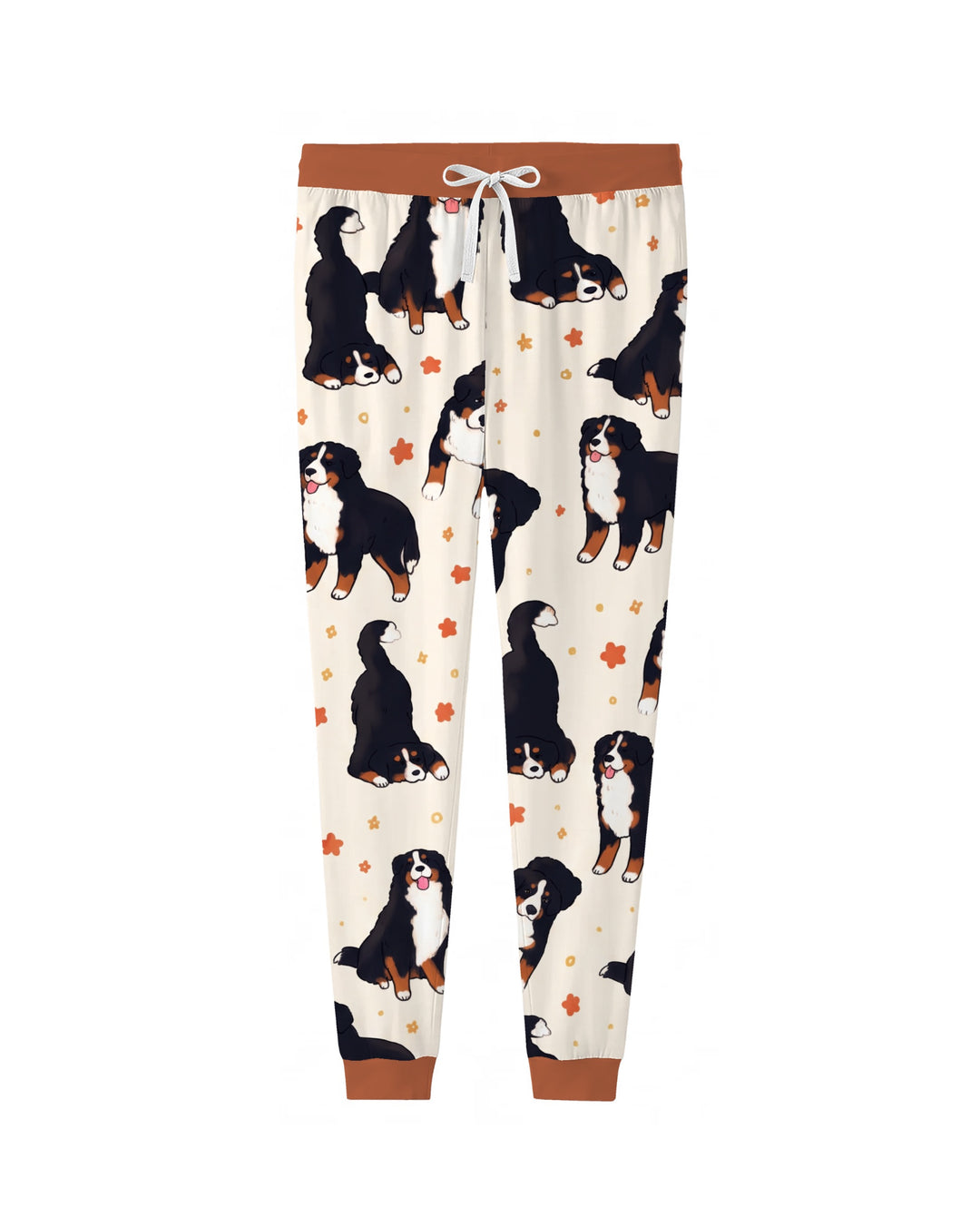 Playful Bernese Mountain Dog Moments Bamboo Women Pajama Set