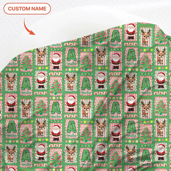 North Pole Wonderland Swaddle Blanket , North Pole Wonderland Swaddle Blanket - Default Title