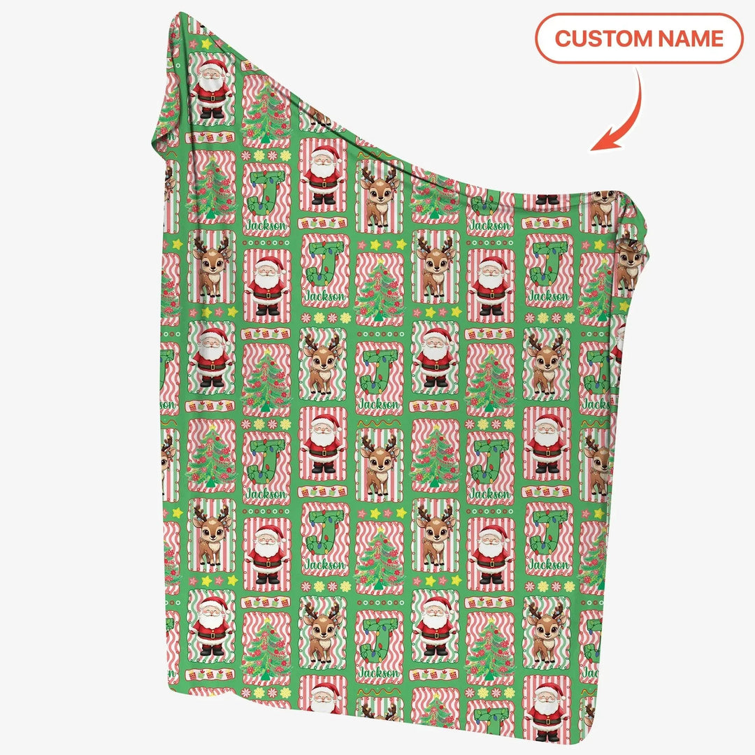 North Pole Wonderland Swaddle Blanket , North Pole Wonderland Swaddle Blanket - Default Title
