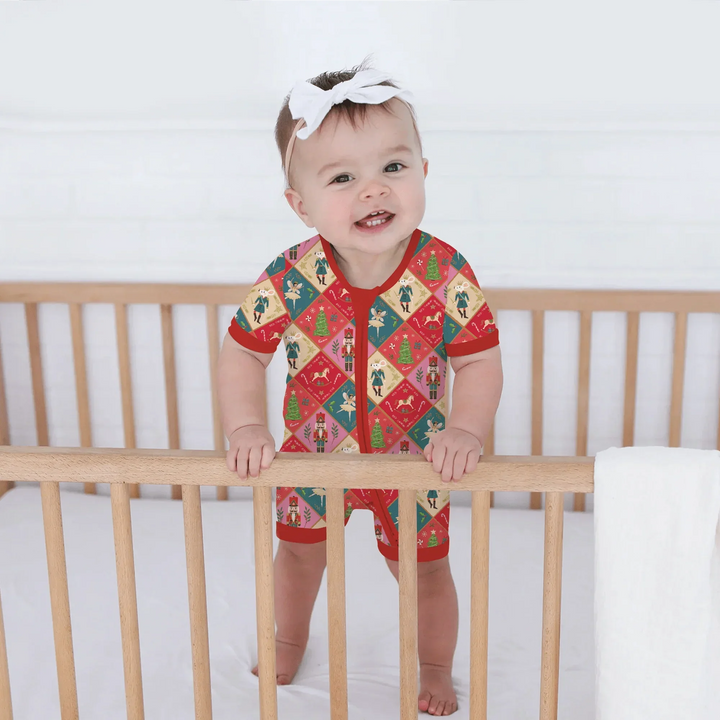 Nutcracker Christmas Magic Shorty Zippy , Nutcracker Christmas Magic Shorty Zippy - 0-3M