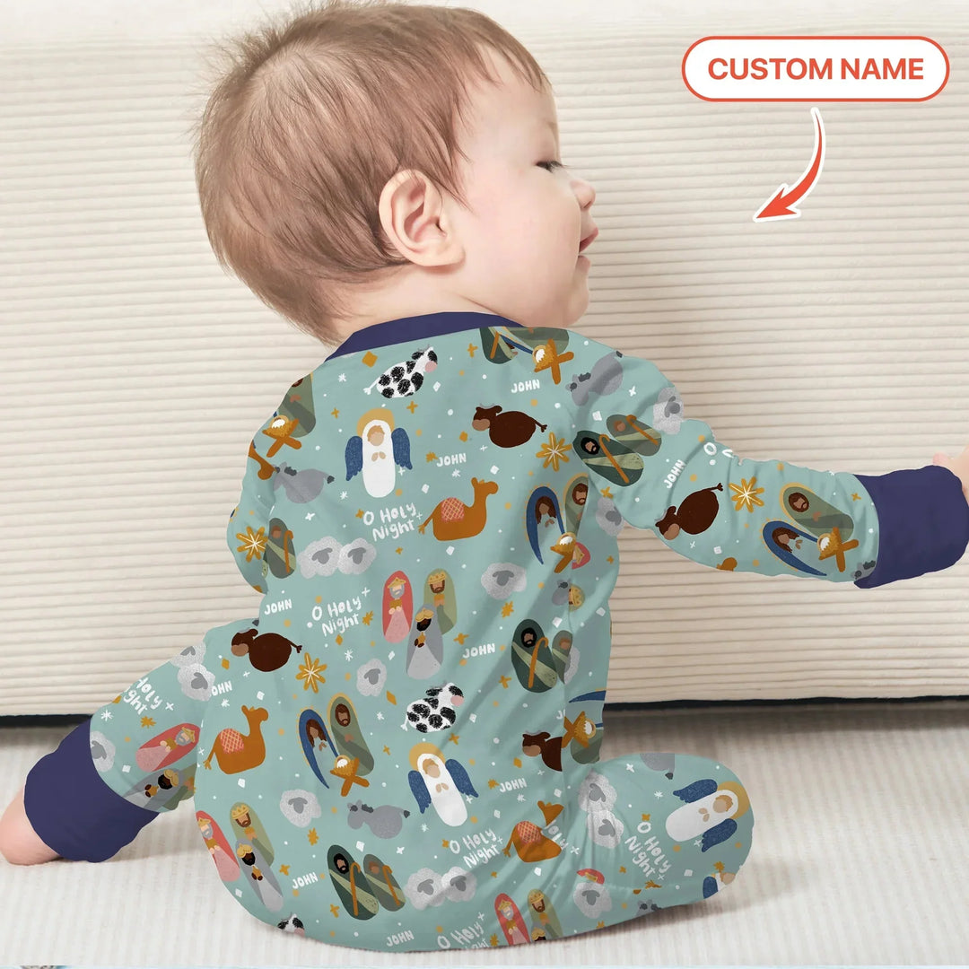 O Holy Night Custom Name Convertible Zippy , O Holy Night Custom Name Convertible Zippy - 0-3M
