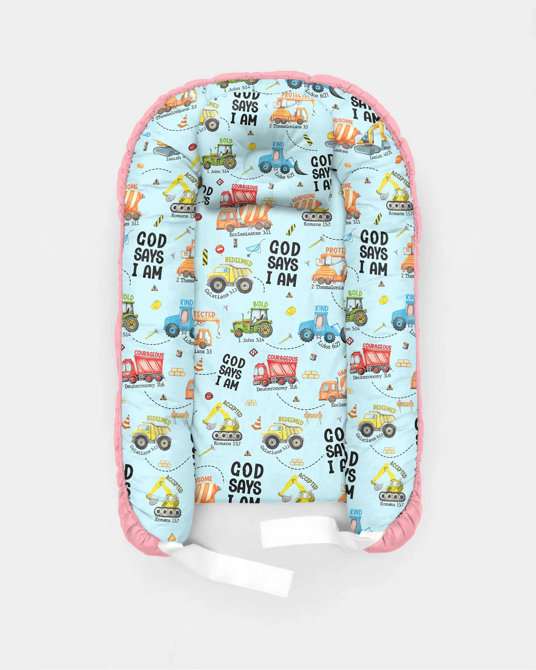 God Says I Am Boy Bambus-Babynestchen