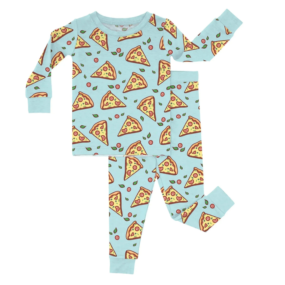 Pizza Doodle Two Piece Pajama Set , Pizza Doodle Two Piece Pajama Set - 12-18M