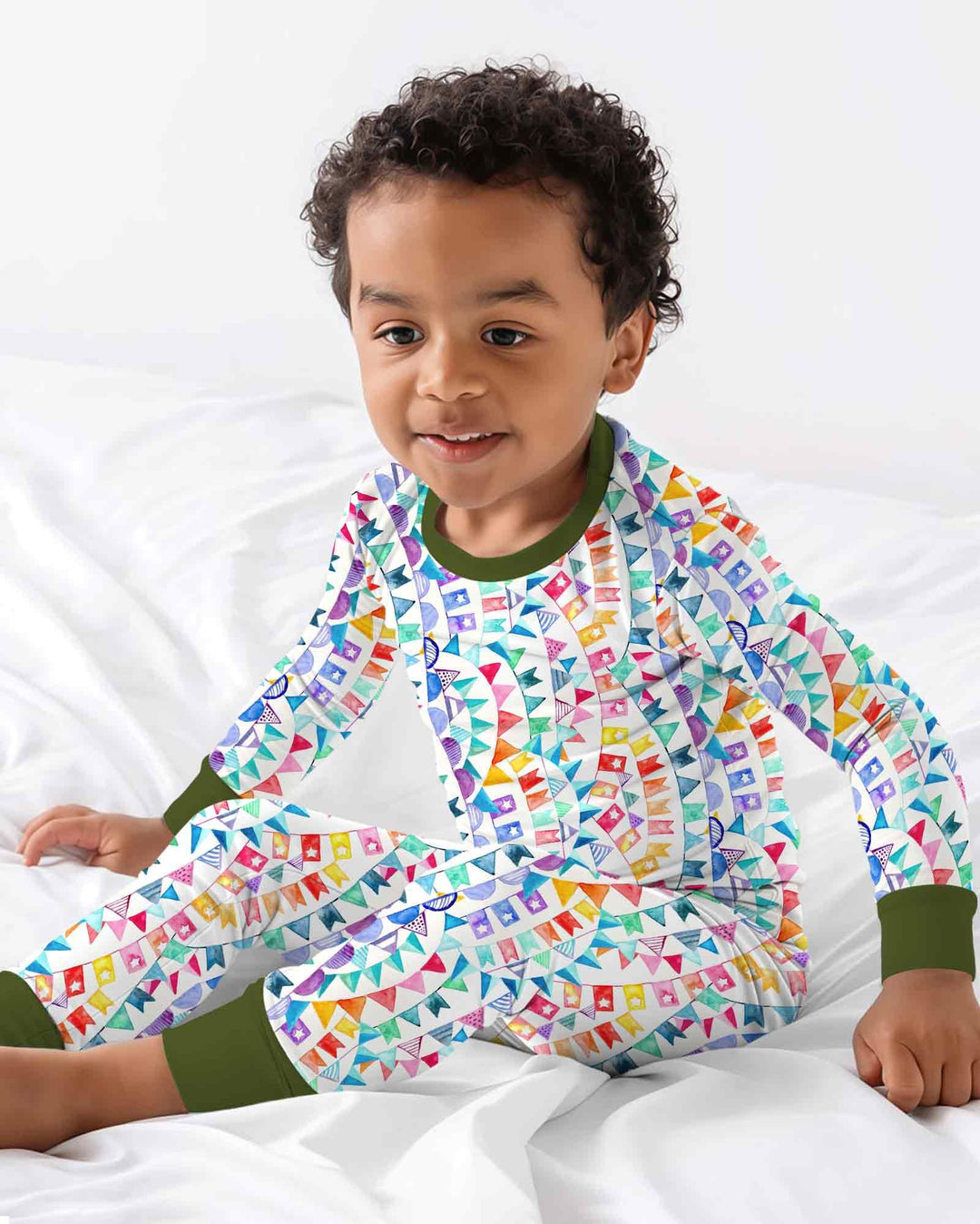Celebrate Everyday Bamboo Two Piece Long Sleeve Pajama Set