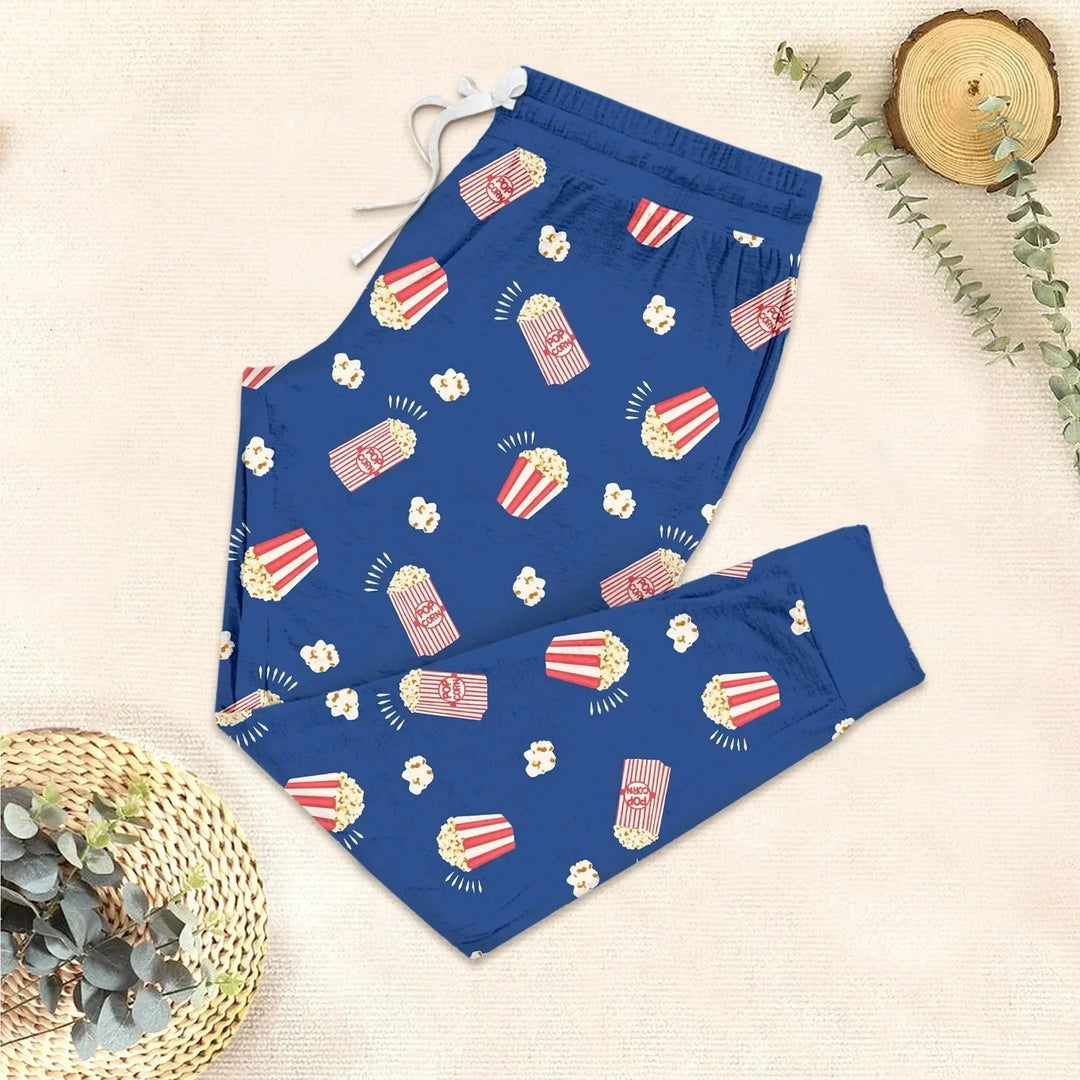 Popcorn Two Piece Short Sleeve Pajama Set , Popcorn Two Piece Short Sleeve Pajama Set - 12-18M