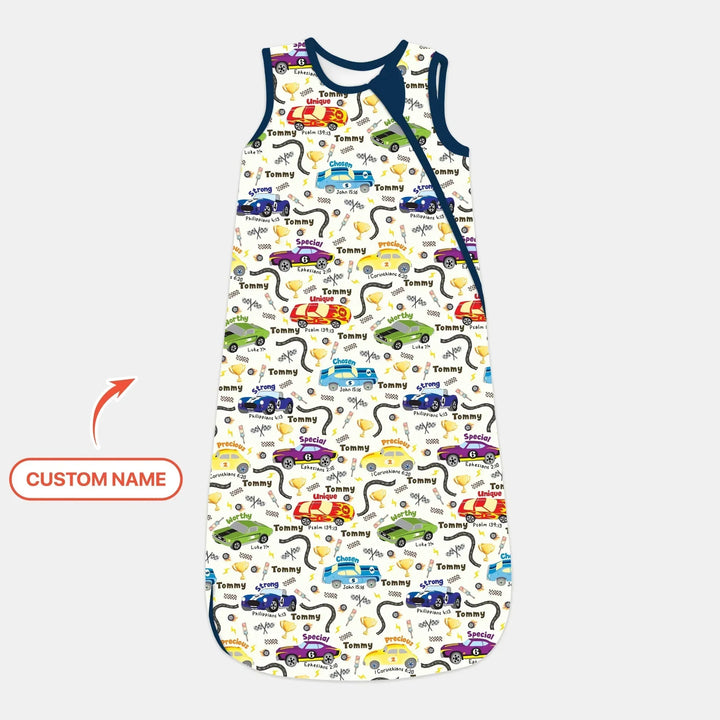 Racing Fun God Says I Am Custom Name Sleep Bag , Racing Fun God Says I Am Custom Name Sleep Bag - XS / 0.5 TOG