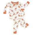 Rugby Touch Down Two-Piece Pajama Set , Rugby Touch Down Two-Piece Pajama Set - 12-18M