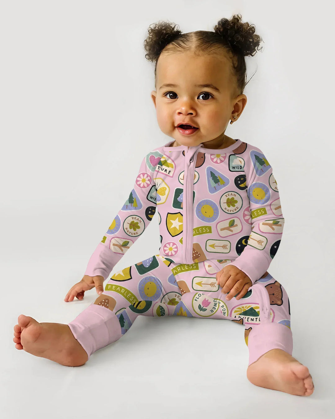 Gerippte Babykleidung mit individuellem Foto - Weich &amp; Skizzenhaft