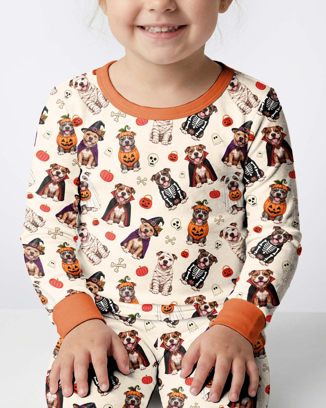 Pit Boo Bamboo Two Piece Long Sleeve Pajama Set