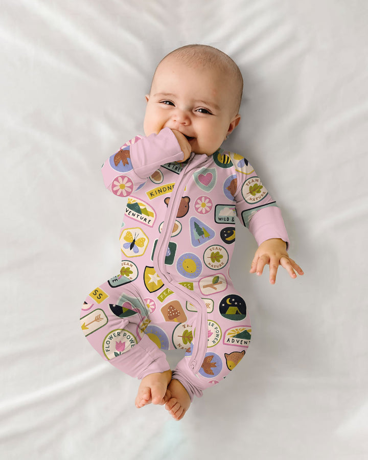 Gerippte Babykleidung mit individuellem Foto - Weich &amp; Skizzenhaft