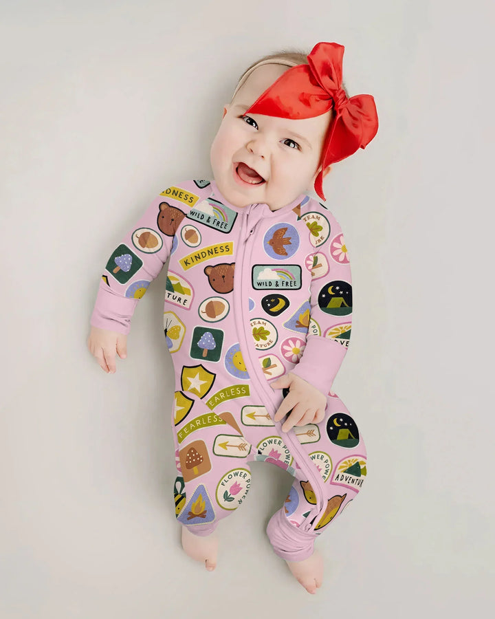 Gerippte Babykleidung mit individuellem Foto - Weich &amp; Skizzenhaft