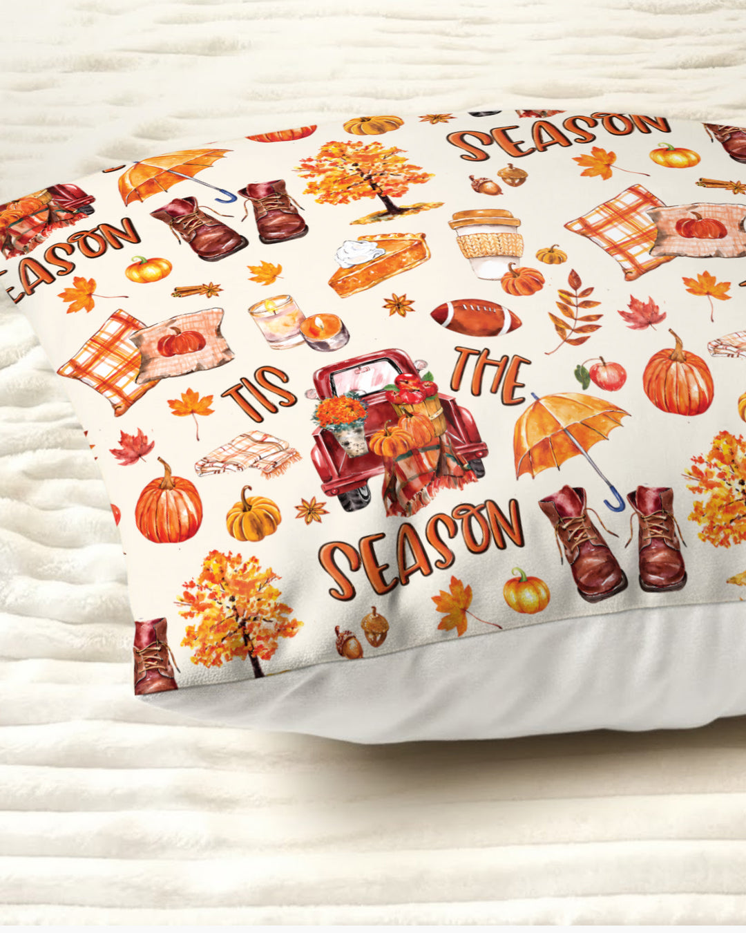 Fall Tis the Season Bamboo Pillow Case