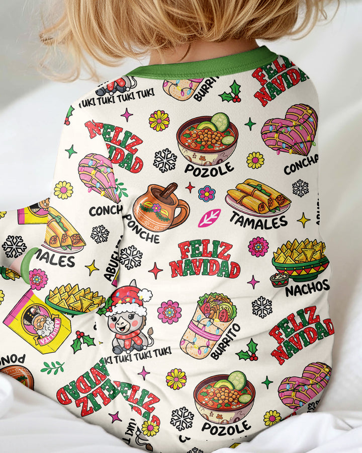 Mexican Christmas Feliz Navidad Bamboo Convertible Zippy