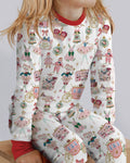 Nutcracker Christmas Bamboo Two Piece Long Sleeve Pajama Set