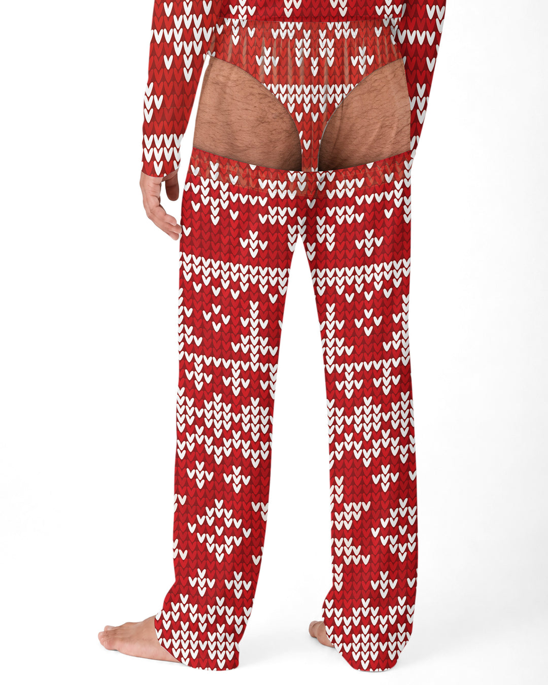 Personalized Funny Christmas Bamboo Men's Pajama Set