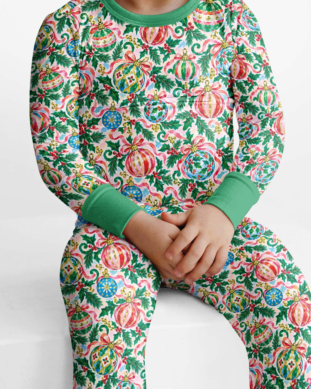 Hippie Holiday Bamboo Two Piece Long Sleeve Pajama Set