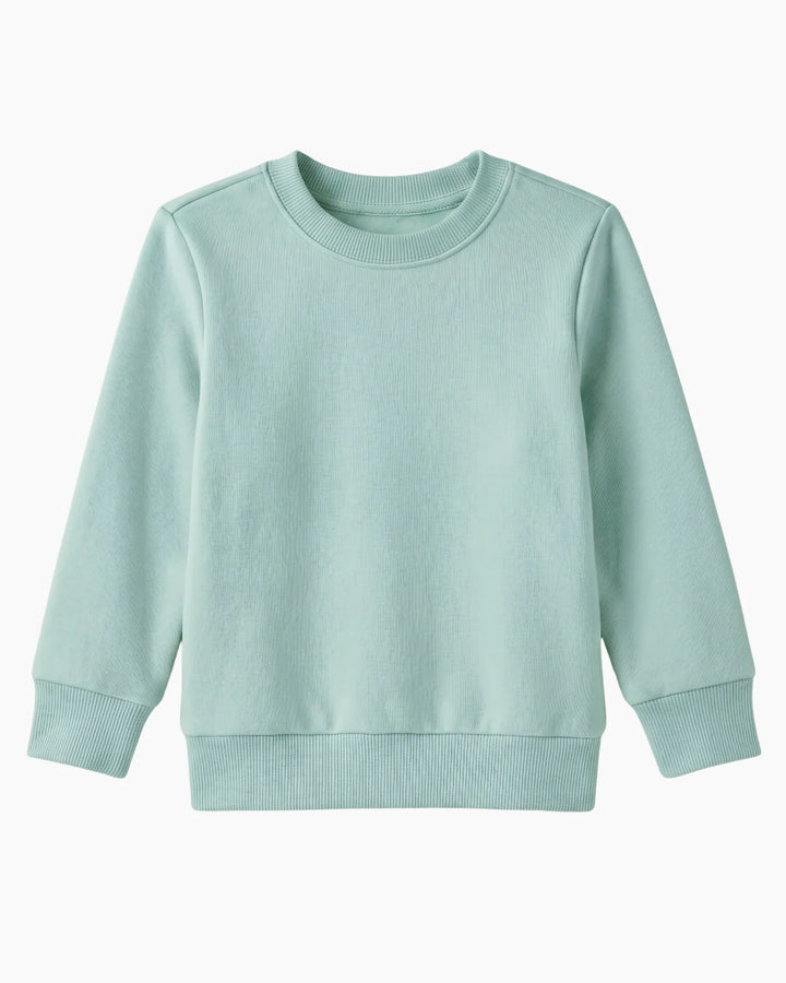 Solid Color Bamboo Crewneck Sweatshirt