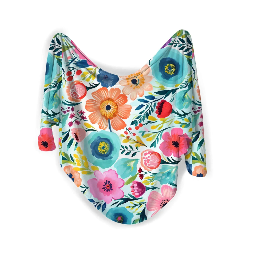 Secret Garden Swaddle Blanket , Secret Garden Swaddle Blanket - Default Title